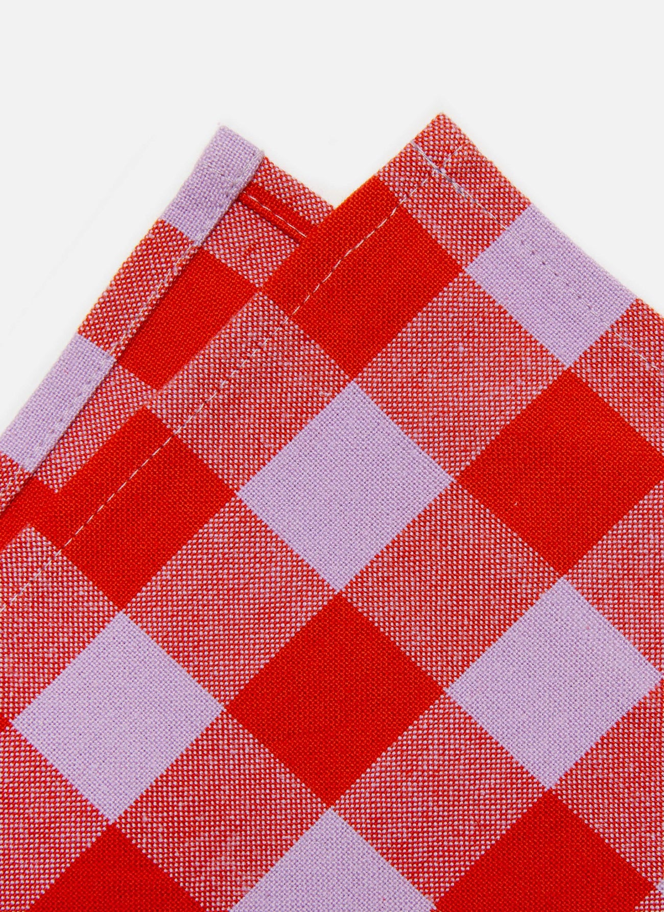 GINGHAM - Poppy Napkins