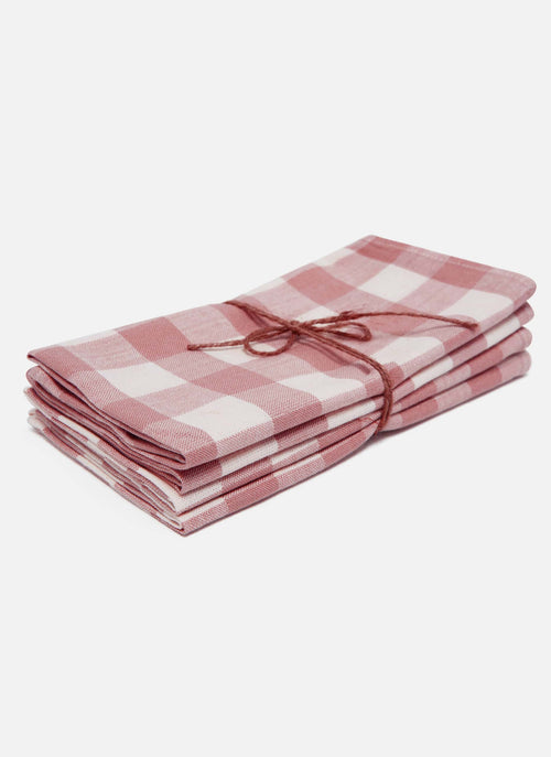 GINGHAM - Rosa Napkins