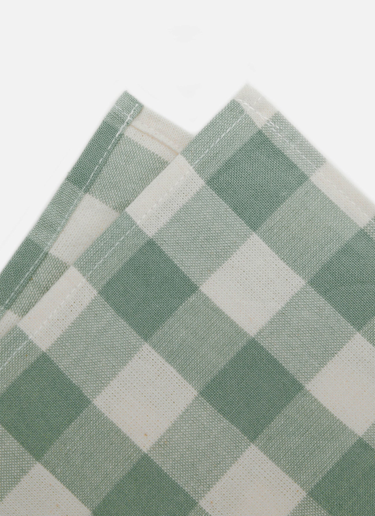 GINGHAM -  Sage Napkins