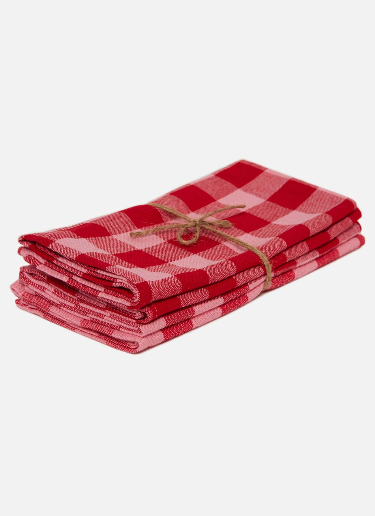 GINGHAM -  Valentine Napkins