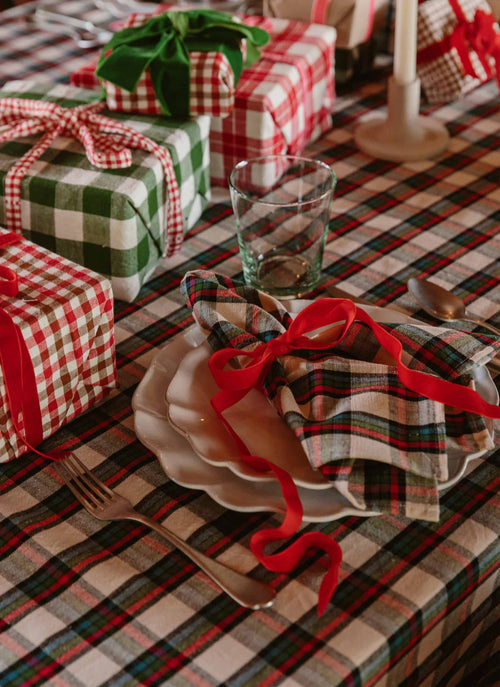 IDYLLWILD PLAID - Multi Tablecloth