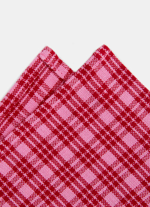 KATHERINE PLAID - Valentine Napkins