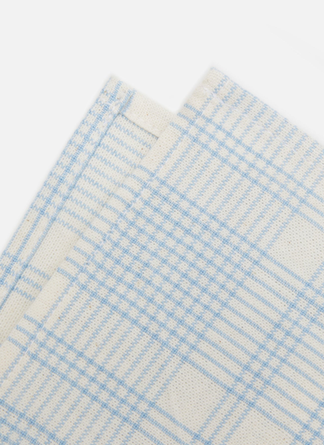 MARIANNE PLAID -  Blue Napkins