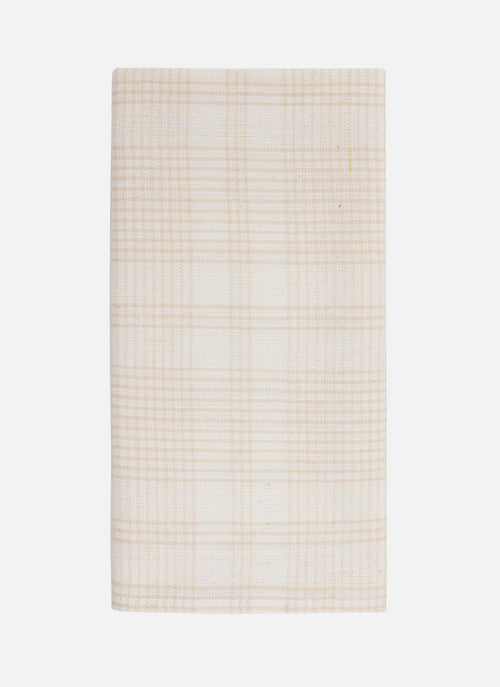 MARIANNE PLAID Cream Napkins