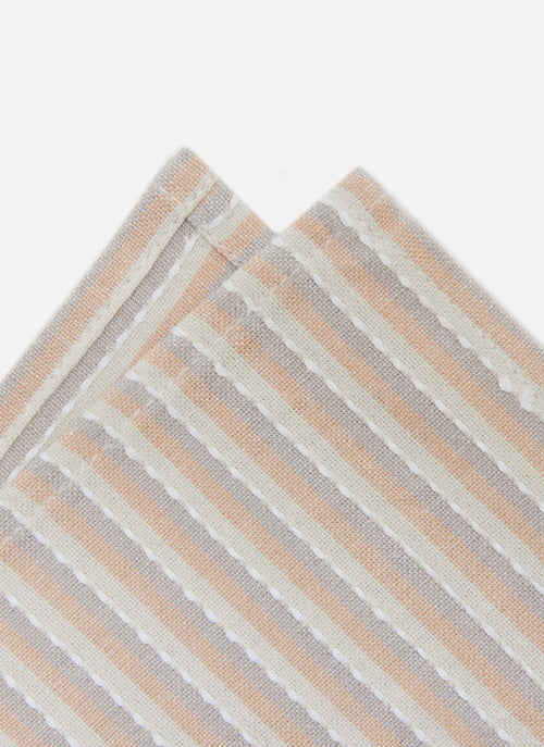 MERCI STRIPE -  Blush Napkins