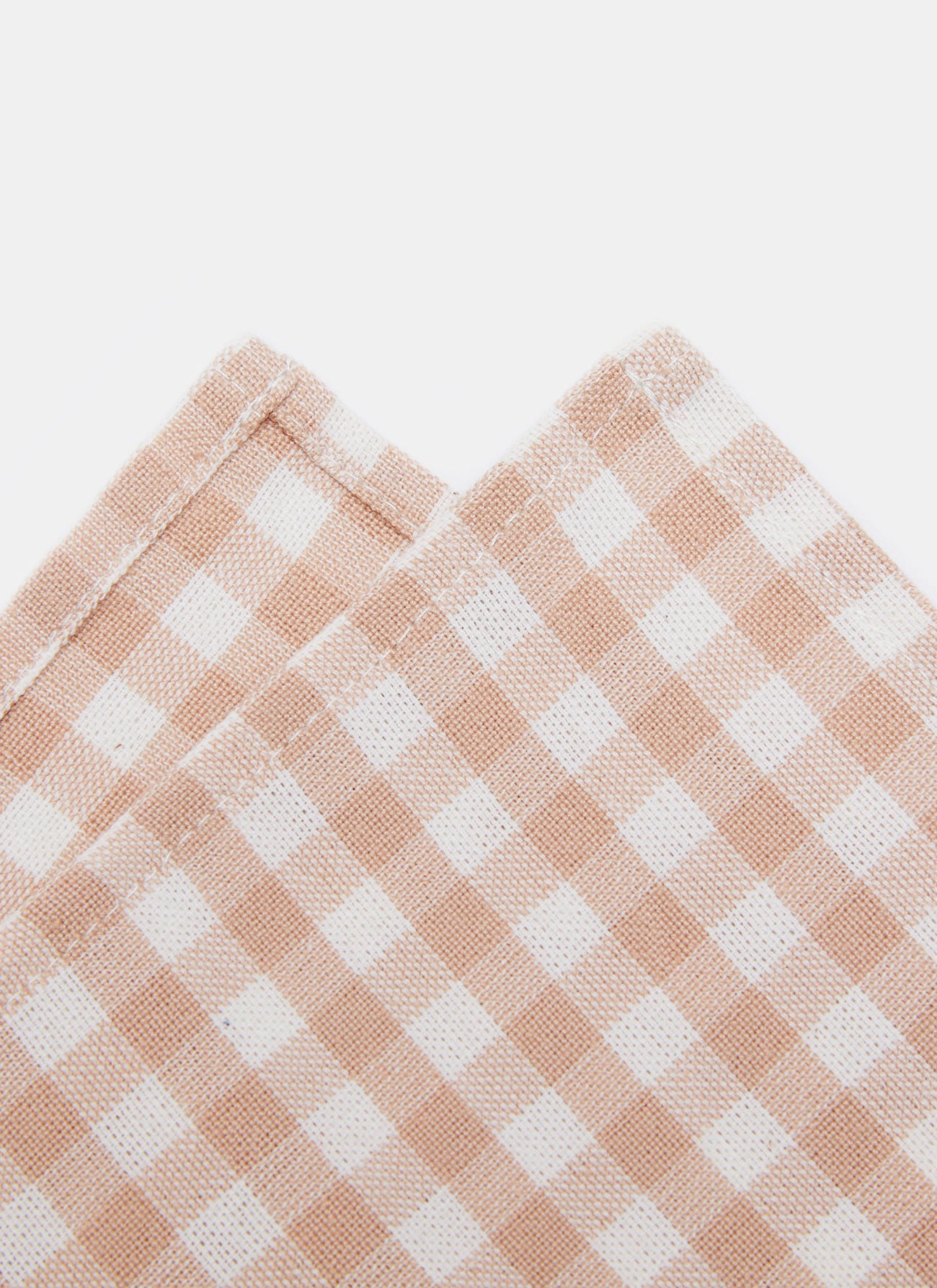 MINI GINGHAM -  Blush Napkins