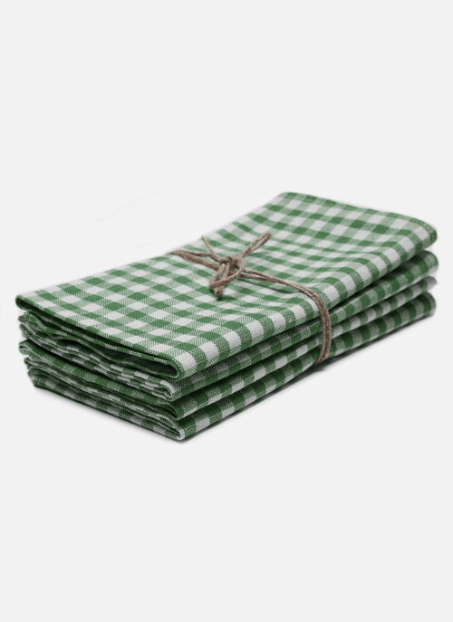 MINI GINGHAM Hunter Napkins