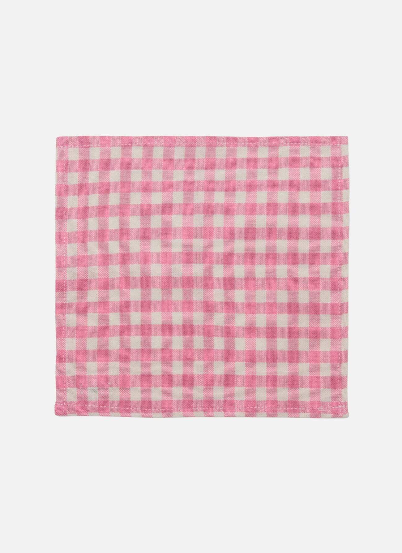 MINI GINGHAM -  Peony Kid Napkins