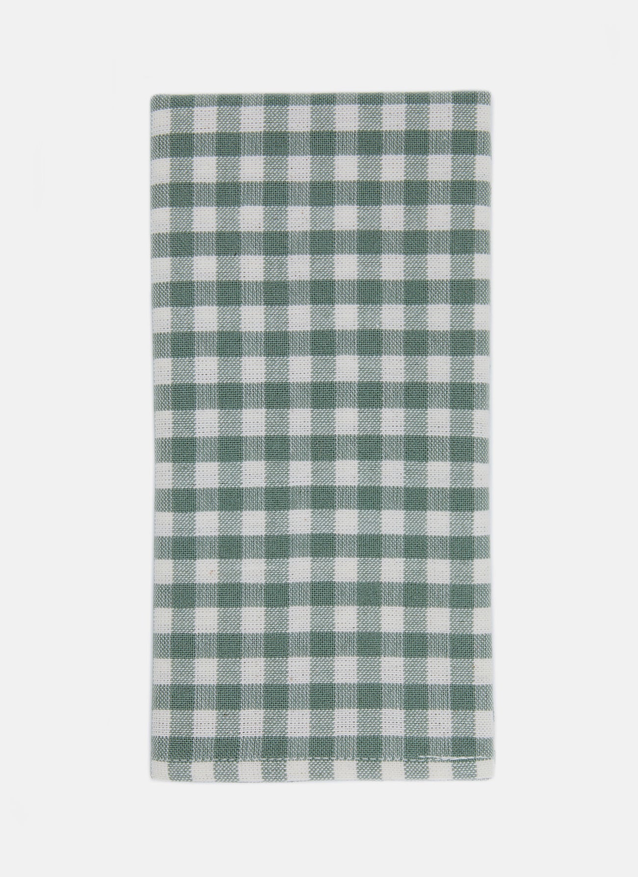 MINI GINGHAM -  Sage Napkins