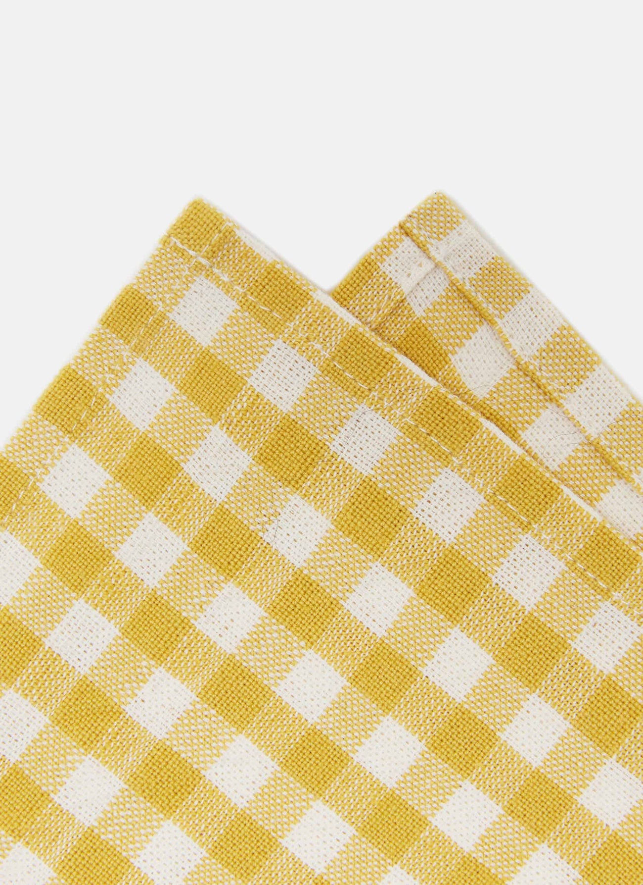 MINI GINGHAM - Sunflower Napkins