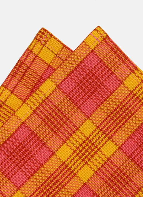 NANTUCKET PLAID - Citrus Napkins