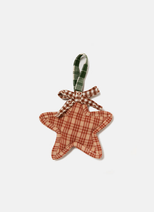 KATHERINE PLAID - Sienna Star Ornament