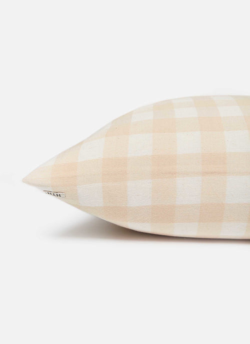 GINGHAM - Cream Pillow