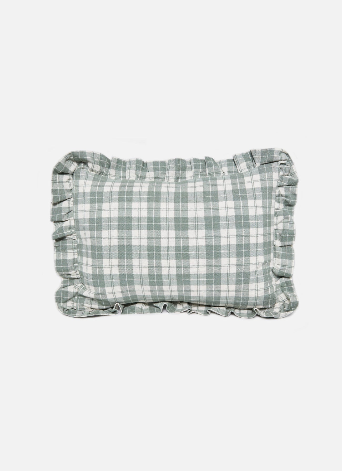 HARBOR PLAID - Sage Petite Pillow