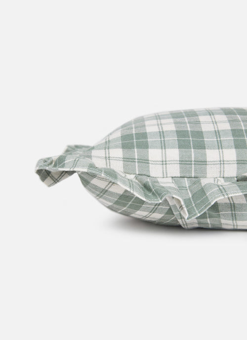 HARBOR PLAID - Sage Petite Pillow