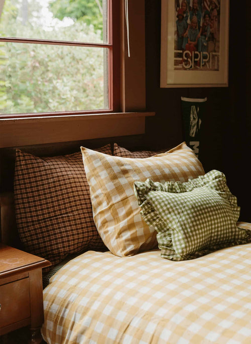 HUDSON PLAID -  Sienna Small Pillow