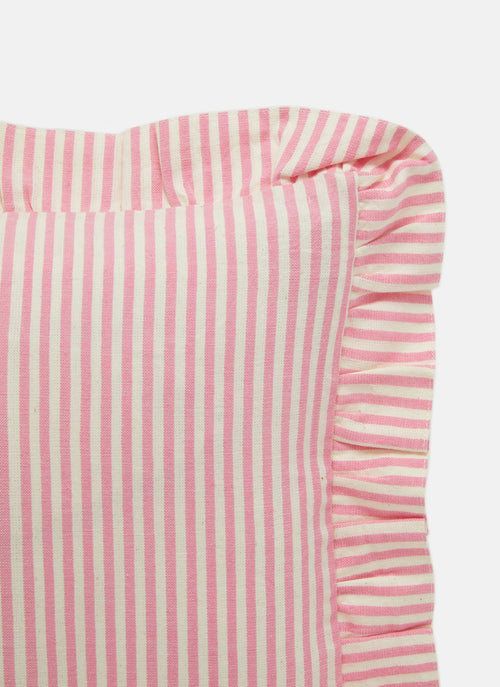 MINI STRIPE Peony Petite Pillow