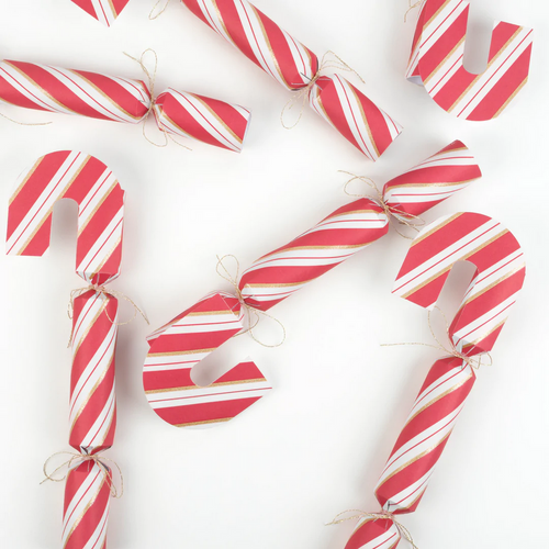 Candy Cane Shape Crackers