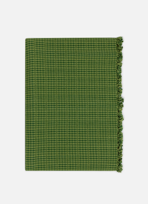 SOHO - Two Toned Evergreen Tablecloth