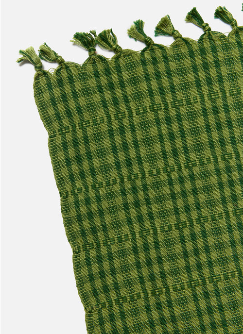 SOHO - Two Toned Evergreen Tablecloth