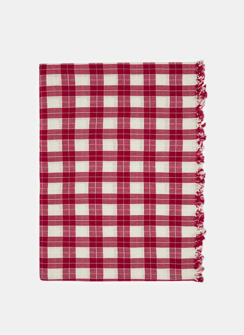 ANNABELLE PLAID - Red Tablecloth