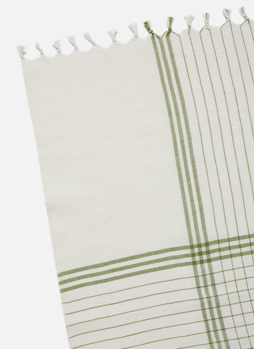 FRENCH LATTICE - Olive Tablecloth