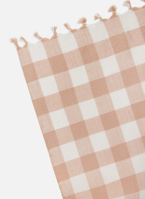 GINGHAM - Blush Tablecloth