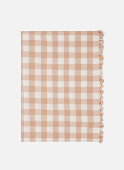 GINGHAM - Blush Tablecloth