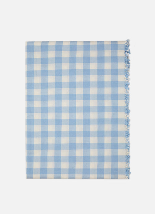 GINGHAM - Baby Blue Tablecloth