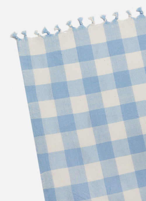 GINGHAM - Baby Blue Tablecloth