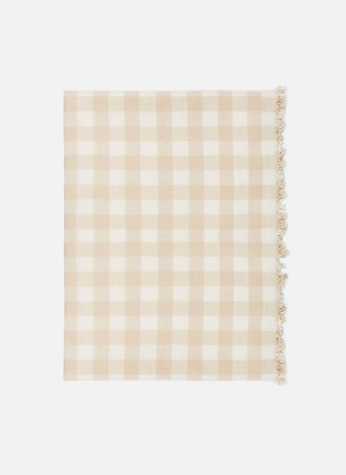 GINGHAM - Cream Tablecloth