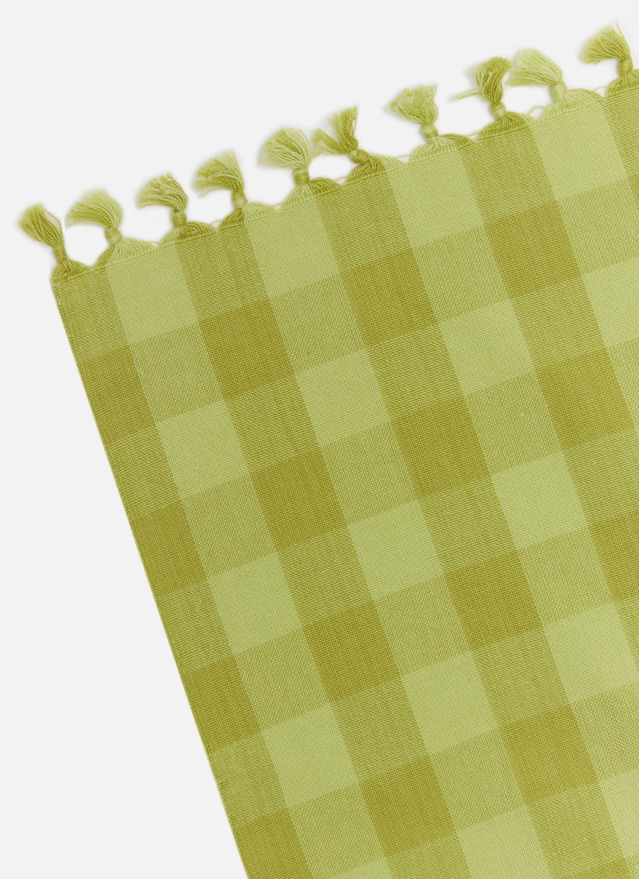 GINGHAM - Citron Tablecloth