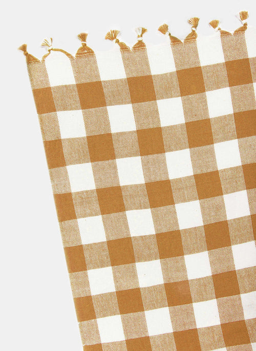 GINGHAM - Goldenrod Tablecloth