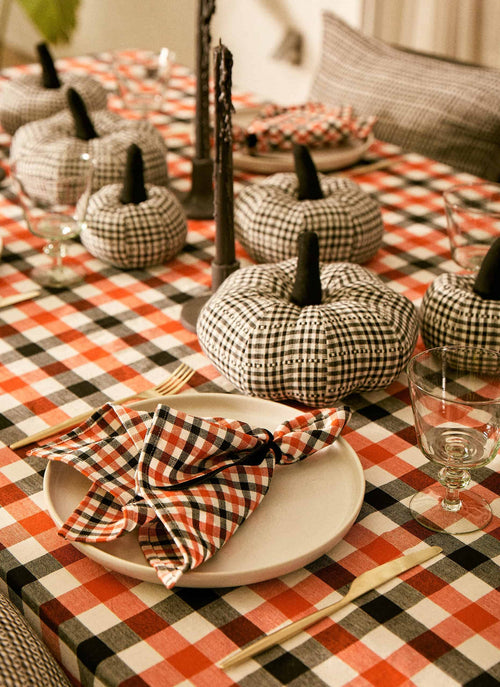 GINGHAM - Halloween Tablecloth