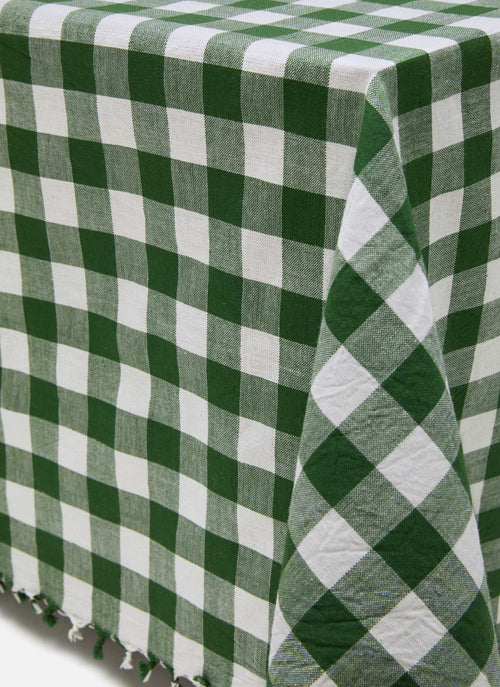 GINGHAM - Hunter Tablecloth