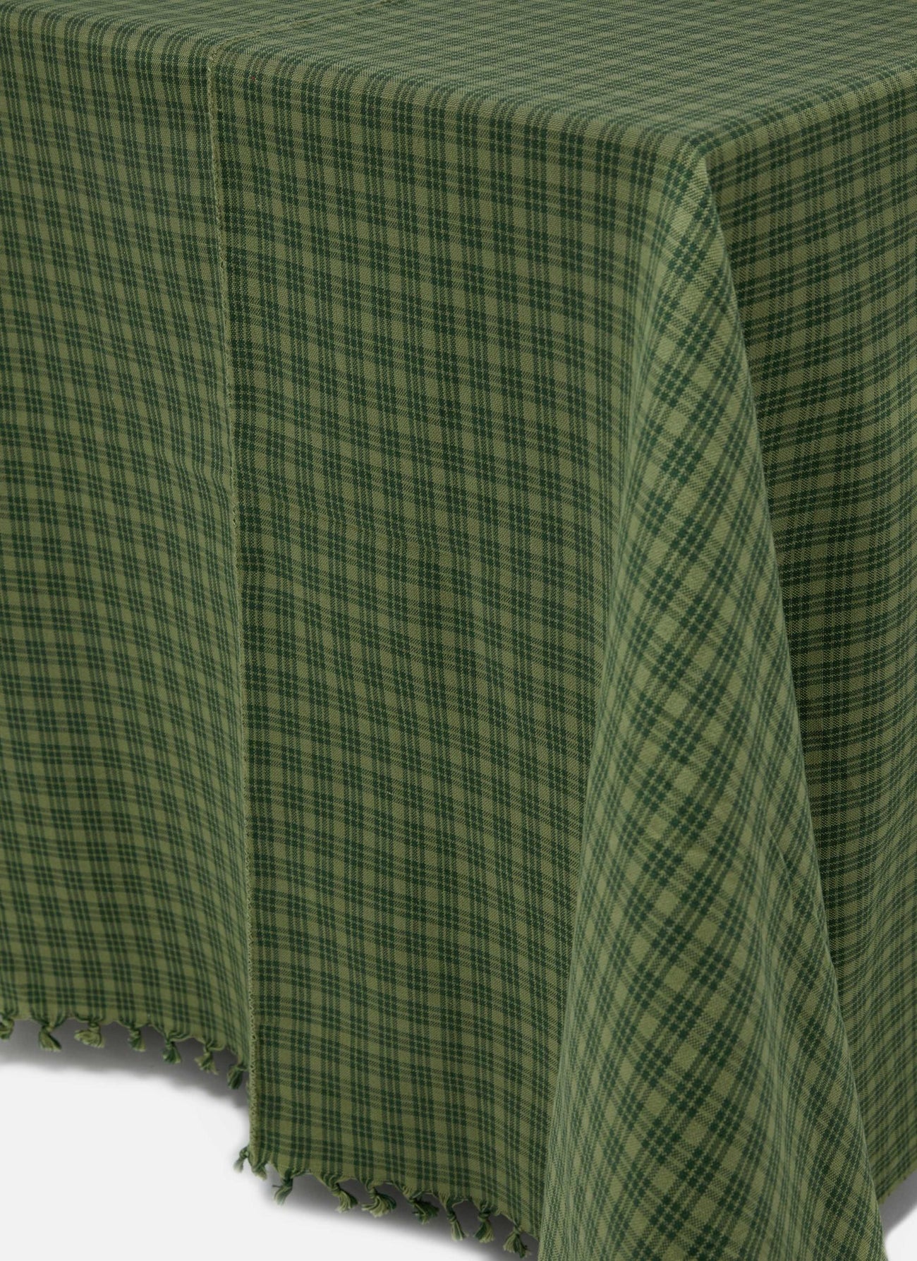 KATHERINE PLAID - Evergreen Tablecloth