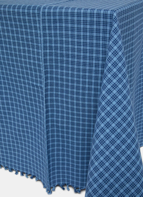 KATHERINE PLAID - Midnight Tablecloth