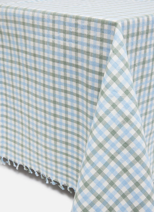 MINI GINGHAM - Willow Tablecloth