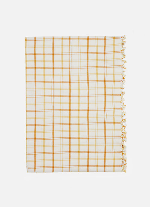 MAYFAIR PLAID - Goldenrod Tablecloth