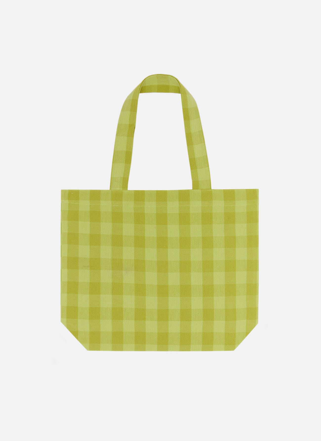 GINGHAM -  Citron Tote Bag