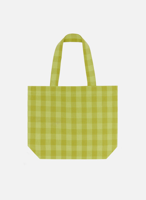 GINGHAM -  Citron Tote Bag