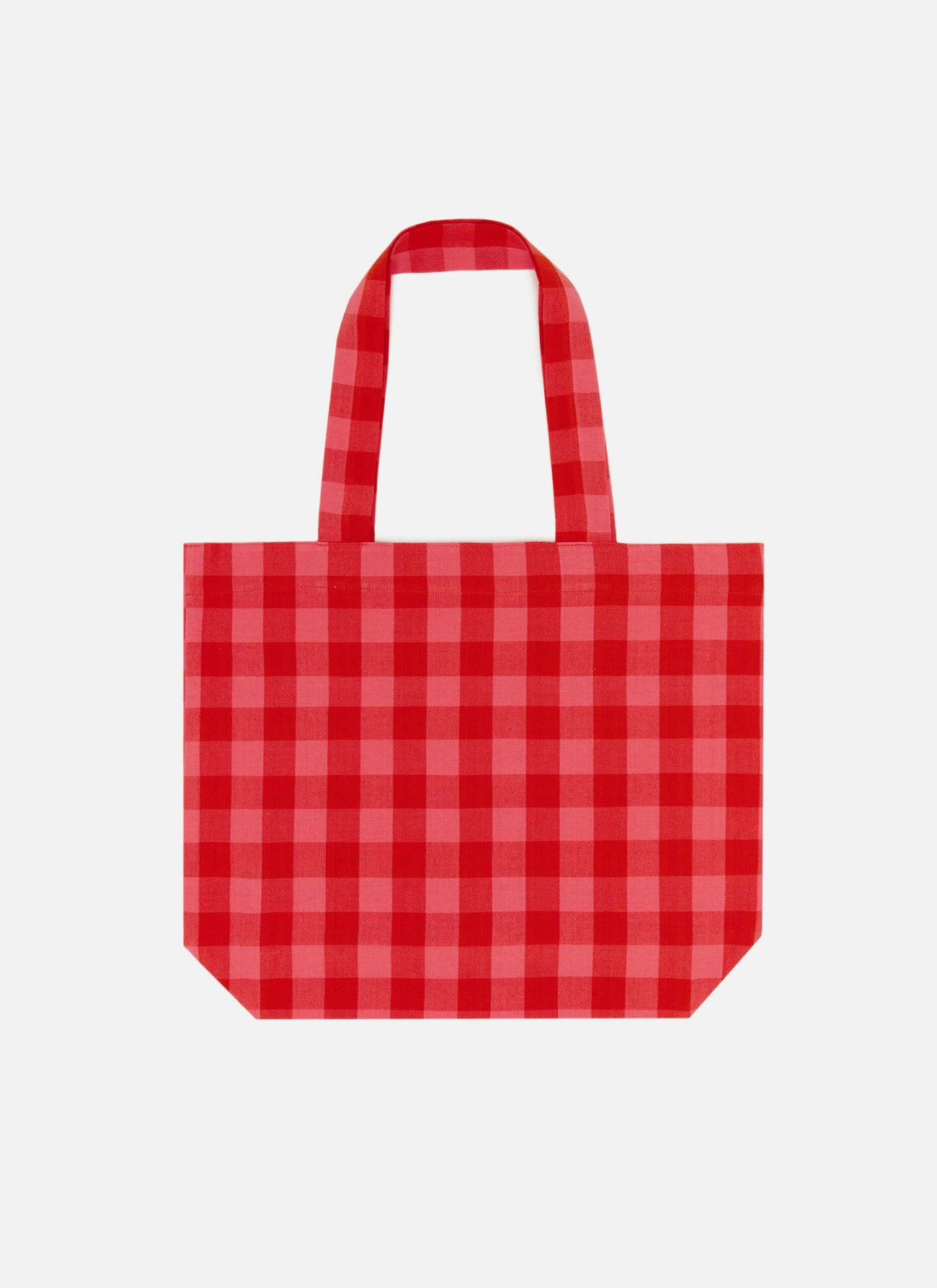 GINGHAM -  Guava Tote Bag