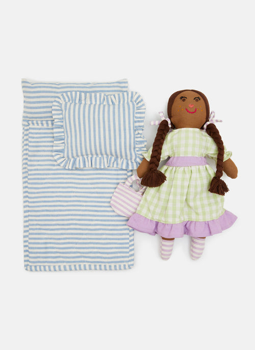 HTH DOLL BED Mini Stripe Beach