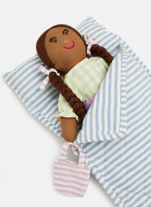 HTH DOLL BED Mini Stripe Beach