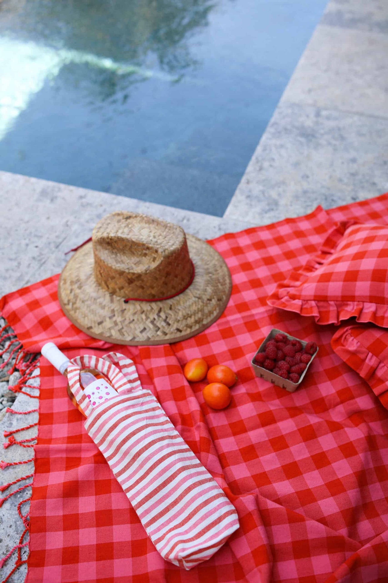 GINGHAM -  Guava Beach Towel