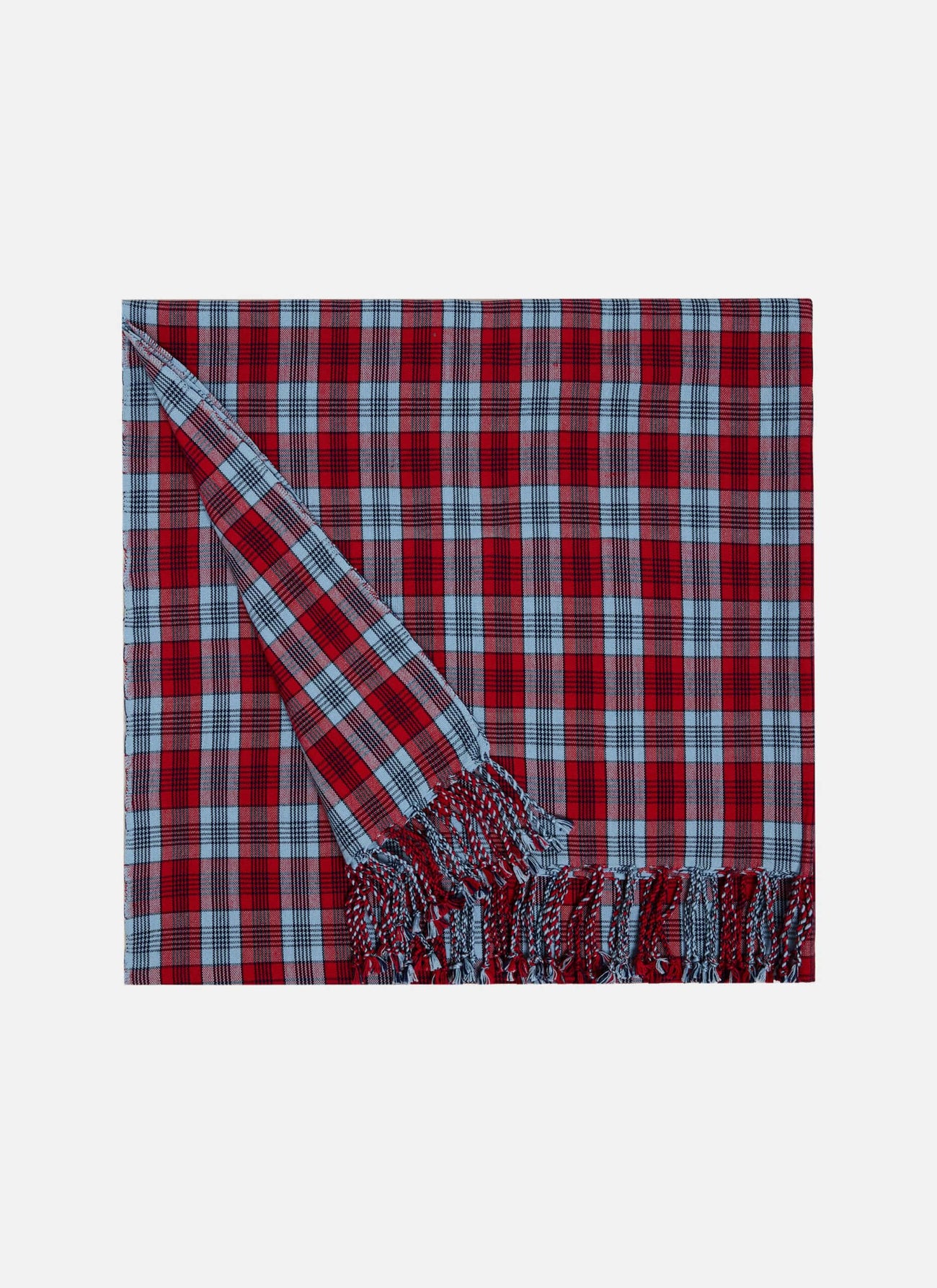 NANTUCKET PLAID -  Red Beach Towel