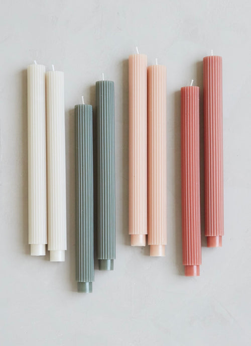 CLAY Fancy Taper Candles 10