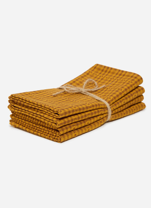 SOHO -  TwoTone Amber Napkins