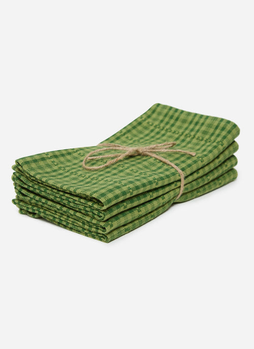 SOHO -  TwoTone Evergreen Napkins