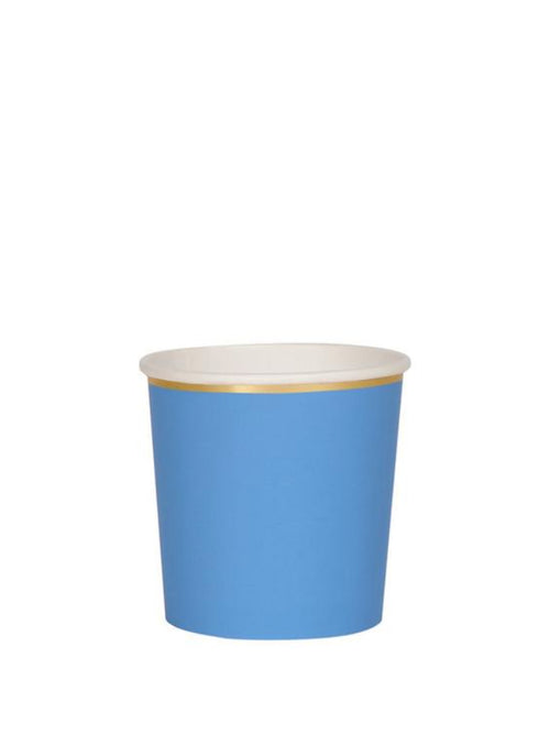 Bright Blue Tumbler Cups